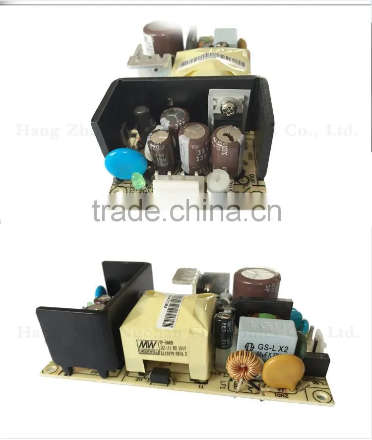 UL CE EMC approved meanwell eps-65-24 65w 2.71a 24v power supply pcb