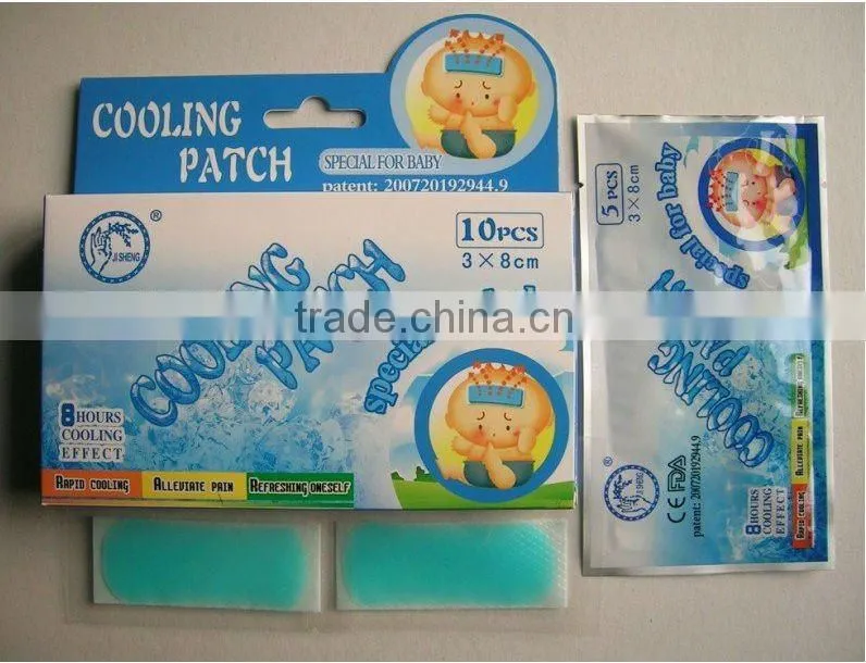 hydro-gel cool gel patch with CE,FDA