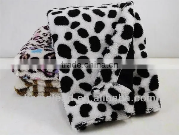 costom super soft thick baby micro sherpa blanket with fleece