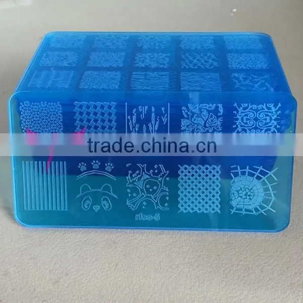 2015 new nail image plate with many amazing design