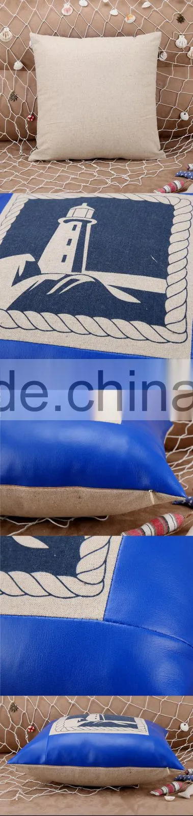 Standard Size Pillow Luxury Cotton And Linen Cushion Covers