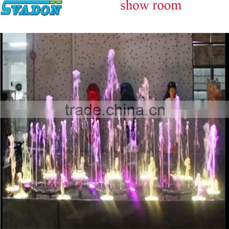 Factory supply outdoor Water Running Fountain, music fountain control system