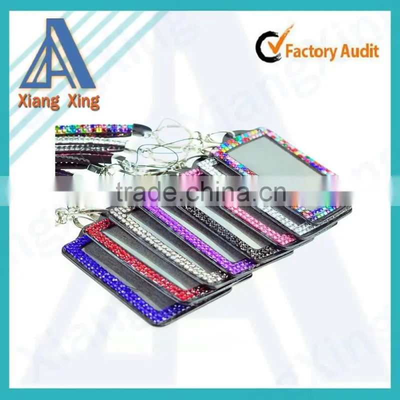 Wholesale High Quality Bling Rhinestone Lanyard with Id Holder Wholesale