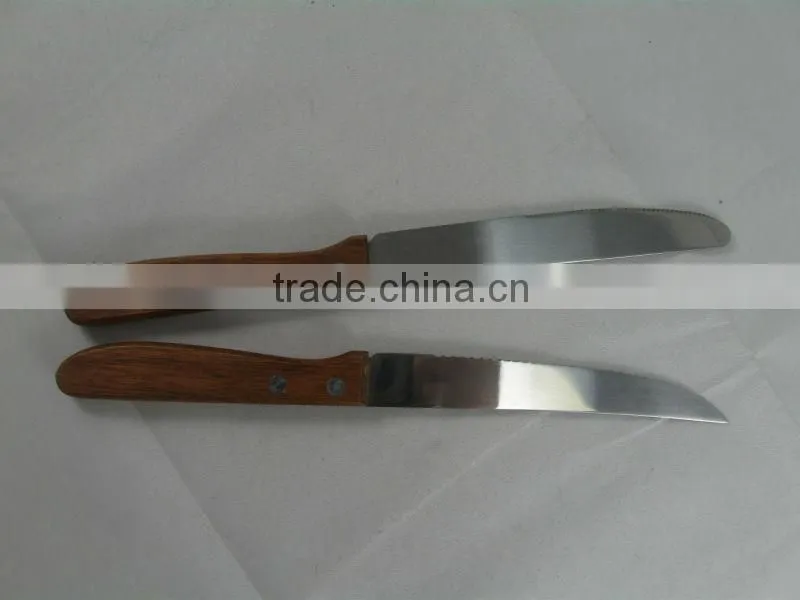 Stainless steel knife set