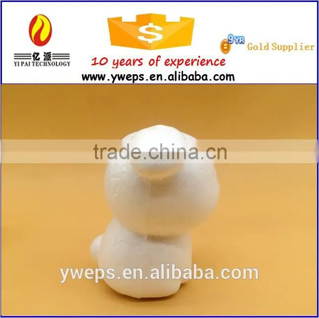 Ka wa yi foam dog model/diy painting toy for kids