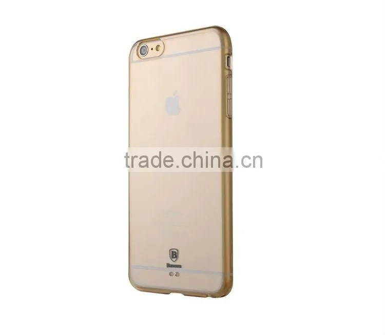 Baseus Luste series Clear PC back+TPU bumper case for iphone 6 plus