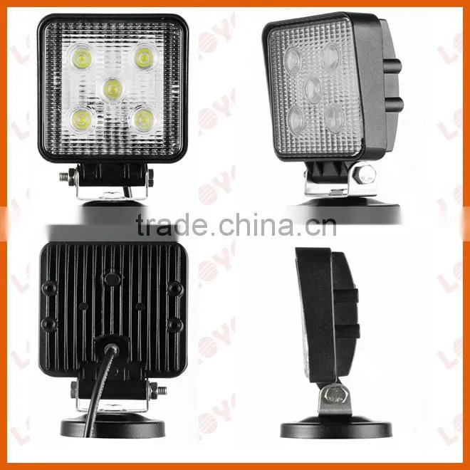 Top Sale 12V Wholesale Super Bright Off-road 15W LED Work Light, IP67 Offroad LED Work Lamp