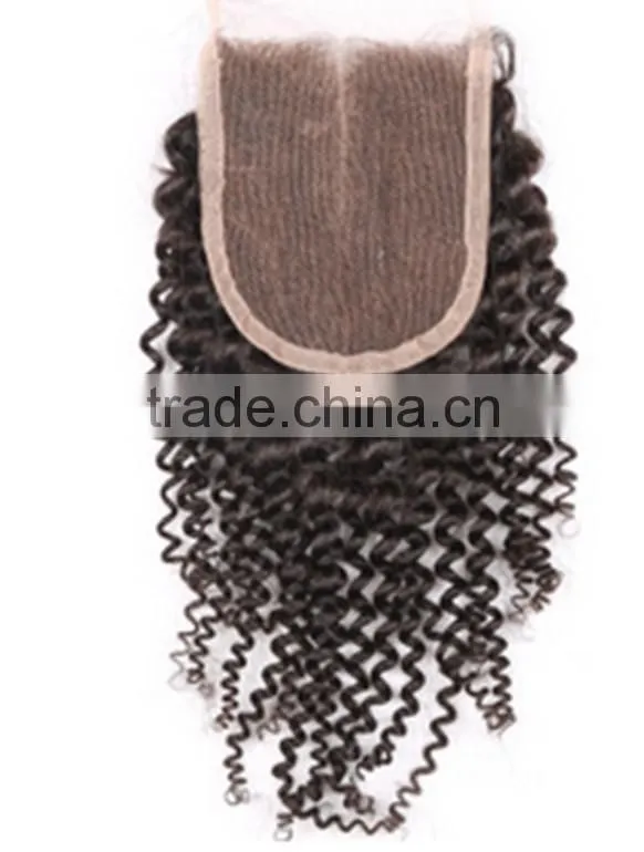 3 part silk base lace closure customized for a braided wig