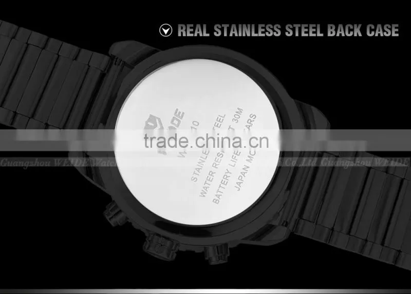 Stainless Steel Quartz Movements Fashion Watch Digital Watch Designer