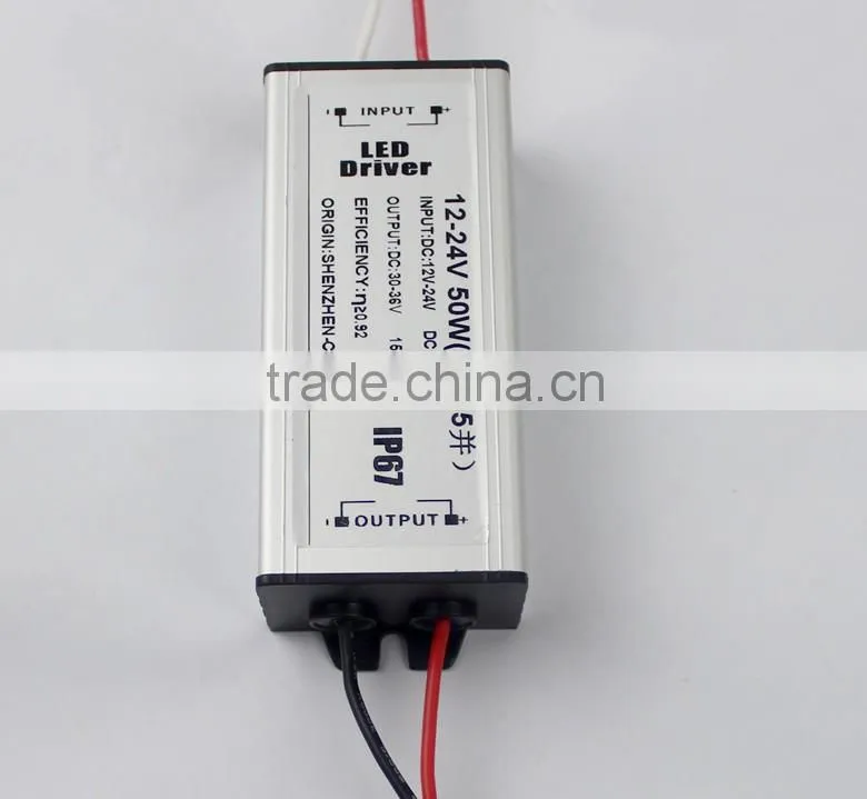 waterproof Non-isolated external 12v/24v input power supply GL-DC1500