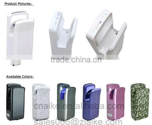 Wall mounted eco automatic hand driers toilet automatic hand dryer toilet jet hand driers automatic