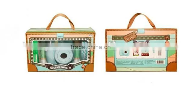 2015 Newest Fujifilm Instax Mini 8 Instant Film Camera , Gift Package Fuji Instax