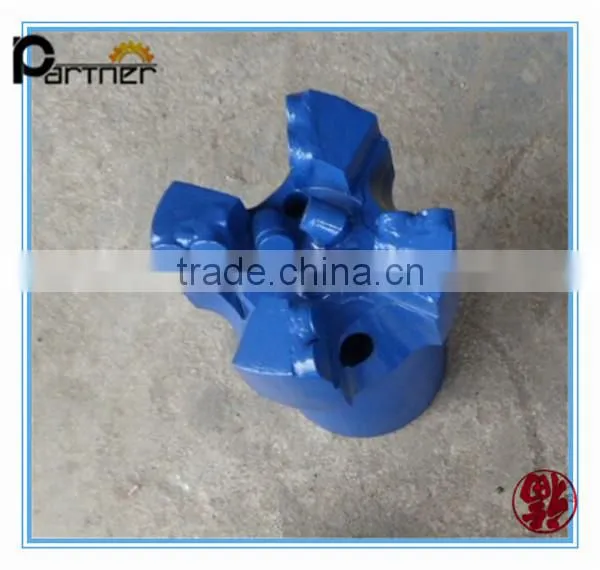 High quality 3 wing step drag bit /PDC drag bit