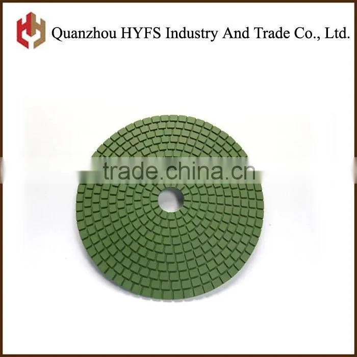 80,100,125mm wet polishing pads for concrete, granite, marble with anger grinder