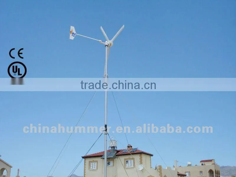 high output 2KW/3kW/5kW residential wind turbine wind generator windkraftanlage for home