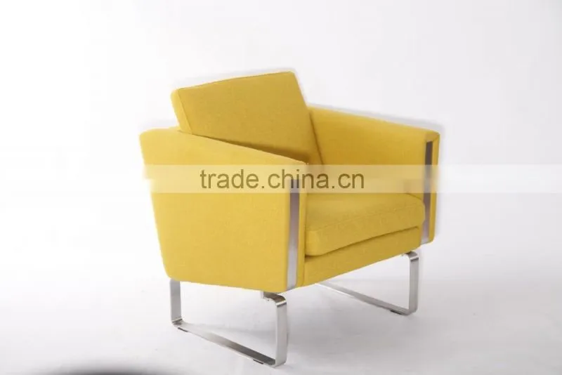 Modern designer furniture China manufacturer Hans J Wegner CH103 3 seat sofa replica
