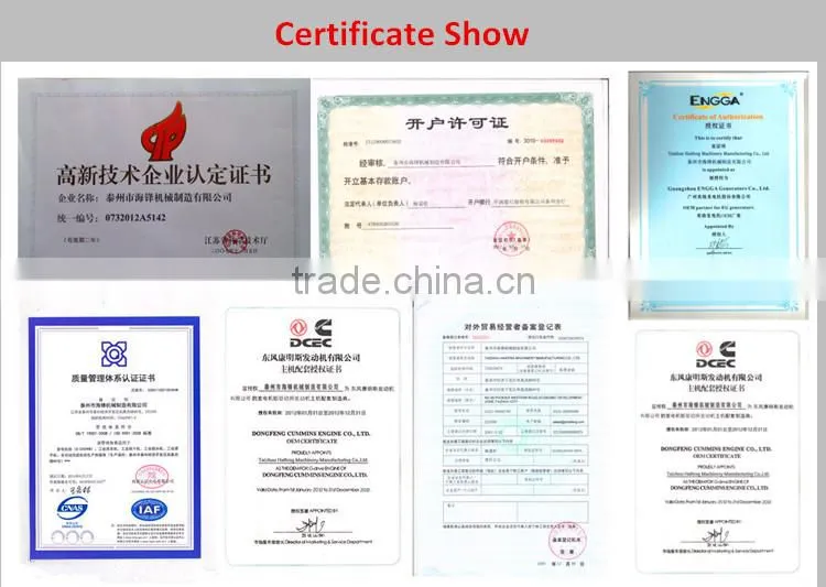 500kw volvo electricity generators prices from China with Stamford alternartor