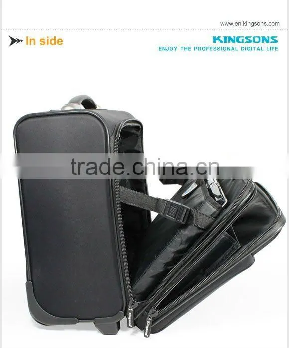 Professional wheel trolley computer bag with printing KS6070W