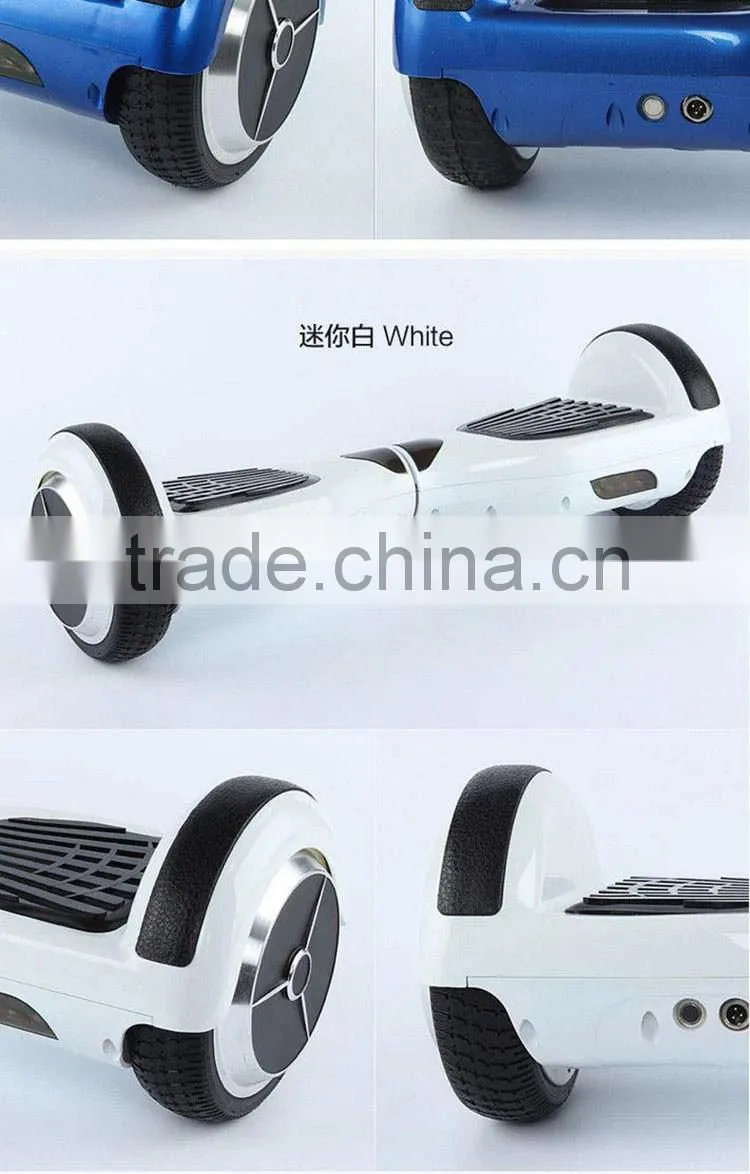 China 6.5 inch electric 2 wheel bluetooth hoverboard balance with Samsung battery