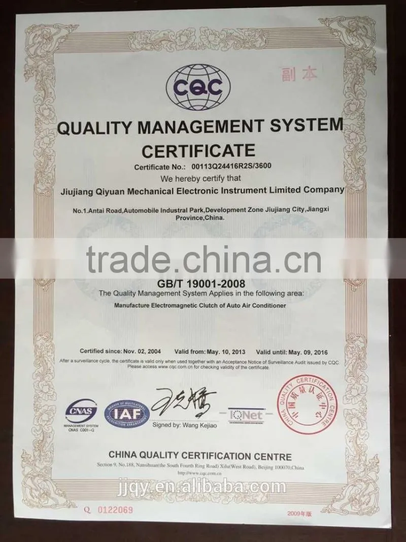 China factory sale bus refrigeration units air conditioner compressor clutch 1 set