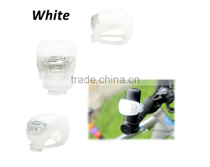 bicycle LED light / silicon bicycle LED light / bicycle handlebar LED light