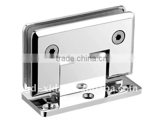 Double side stainless steel shower glass shower hinge,glass pivot hinge