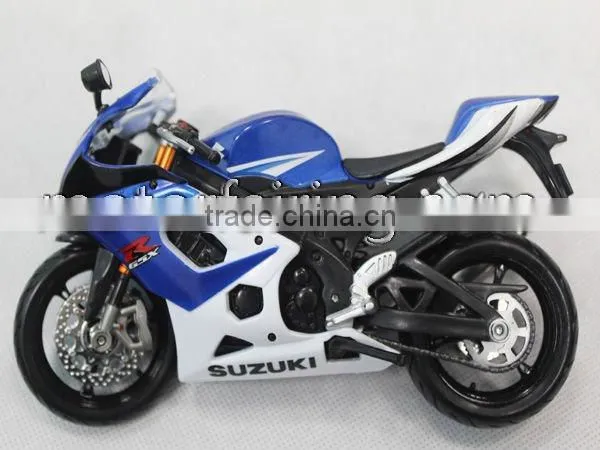 Plastic blue model motorcycle/home decoration gifts and crafts
