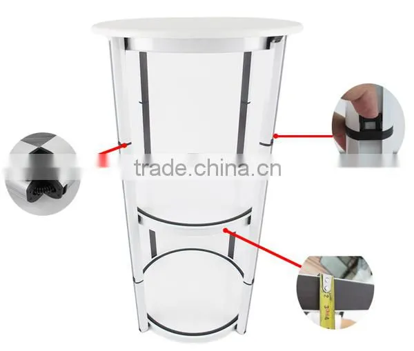 Circle Folding Poles Promotion Table