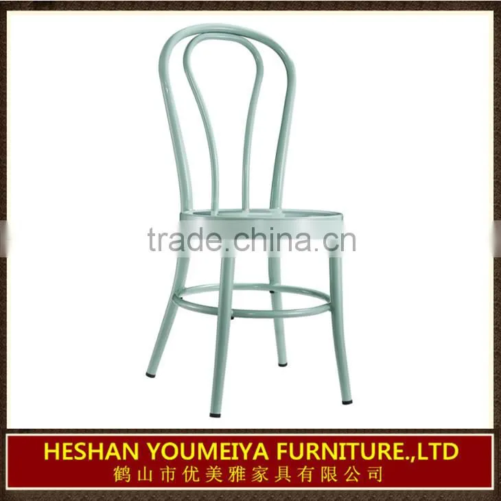 White bistro chair for wedding white outdoor wedding chairs YL1088