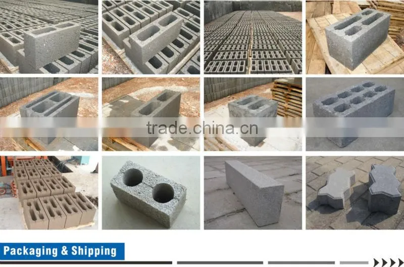 latest products QTJ4-40 semi-automatic egg laying block making machine prices