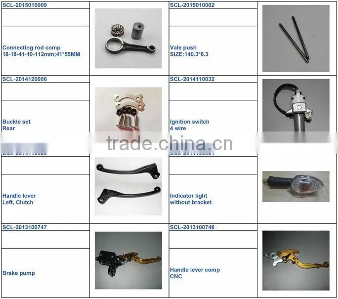 SCL-2013060446 3 Wire motorcycle electrical tachometer speedometer for BERA150/BERA200 motorcycle meter