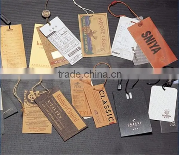 Custom Design Wholesale Paper Star Shape Tags with String