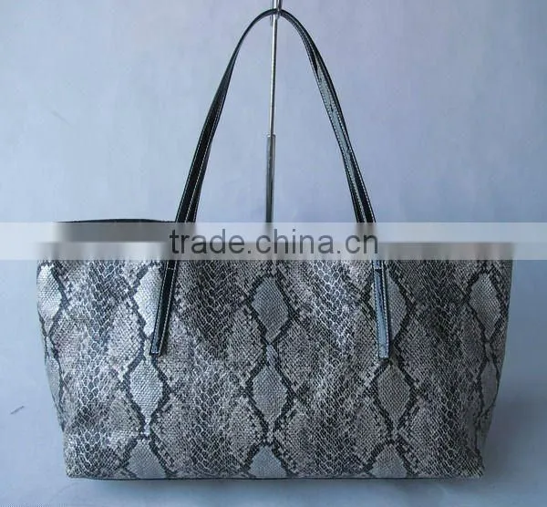 Snake linen tote bags for ladies