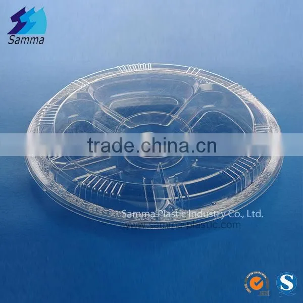 SM1-2101 Divided Sushi Box,Sushi Box,round sushi box