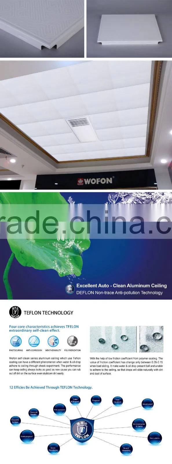 Smoked Mirror Ceiling Tile,Snap in metal ceiling tile,sound absorbing ceiling