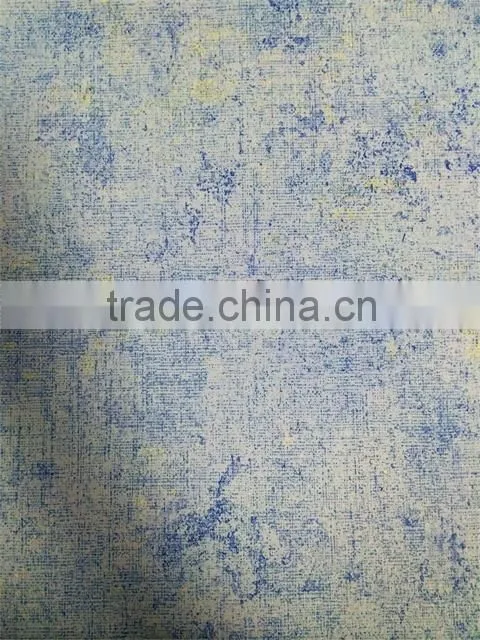 2016 newest beautiful colorful wallpaper with big flower pattern for home