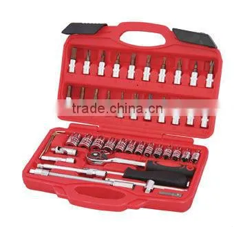 Torin BigRed 46 PCS 1/4" DR. Socket Wrench Set
