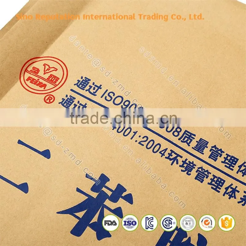 High quality custom printed kraft paper cement packaging bags