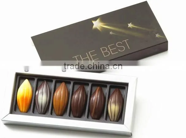 Hot!!! 2014 New Products Customized Creative Shape Design Chocolates Packging Eve Festival Gift Box(ZDC14-001)