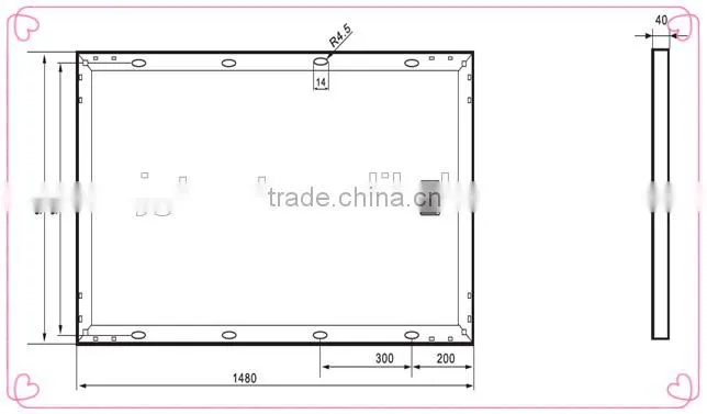 220W Mono Solar Panel