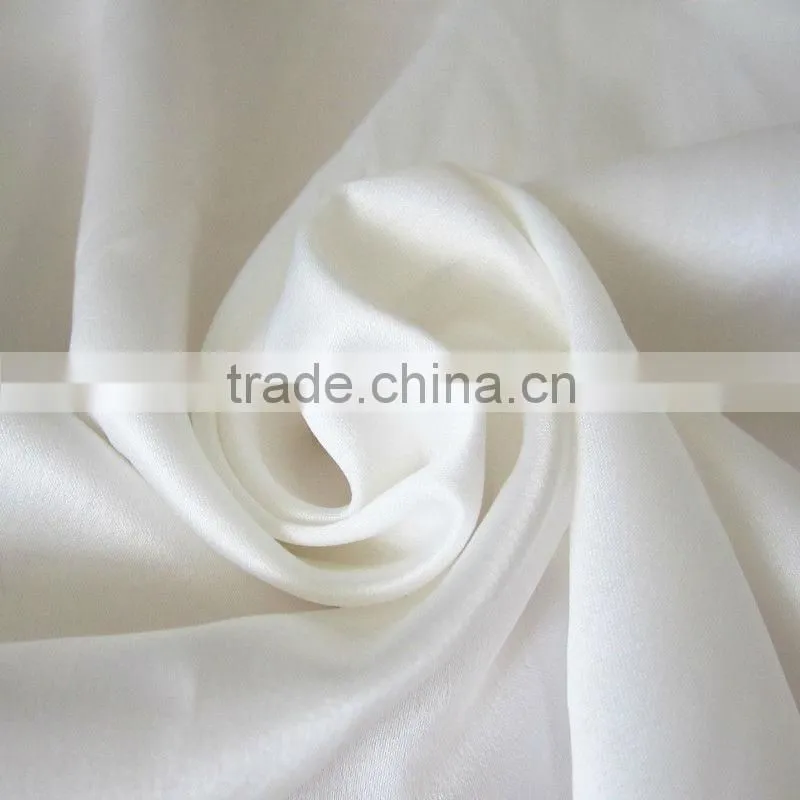 100% polyester dull spandex satin fabric for wedding dresses