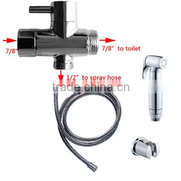 Shattaf Bidet Kit,Hand Spray Kit,Bidet Spray Set
