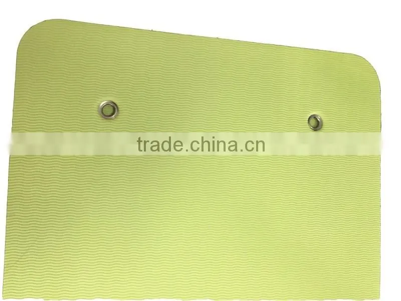 Factory big size yoga mattress with hanging hole