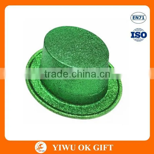 Party Decorations Green Glitter Top Hat