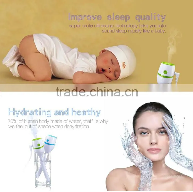 Unique humidifier / humidifier for traveler / personal humidifier water bottle