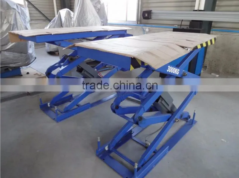 used hydraulic car lift used car scissor lift for sale,3000KG,CE