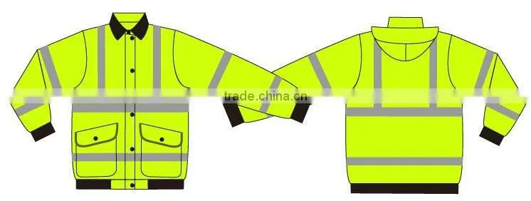 reflective jacket ,safety jacket ,traffic safety jacket ,reflective safety jacket