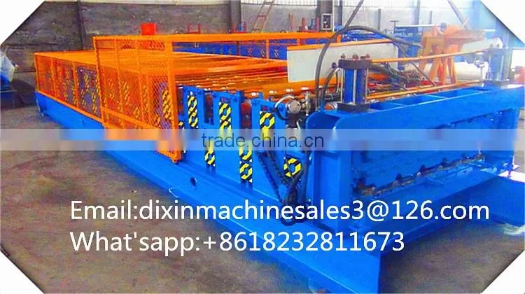 factory price metal roofing double layer roll forming machine