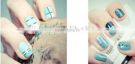 Color Rolls Striping Tape Metallic Yarn Line Nail Art Decoration Sticker