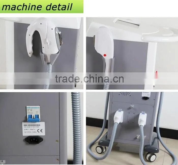 Powerful e-light ipl shr pigmenation wrinkle Hair removal machine